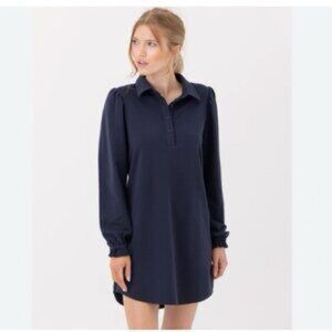 Sundays Midnight Blue Long Sleeve Dress